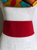 Msichana:Reversible Wrap Belt - red solid