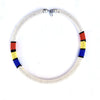 Msichana:Bead pipe necklace,White