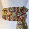 Msichana:Reversible Wrap Belt - lime solid,Green/Red