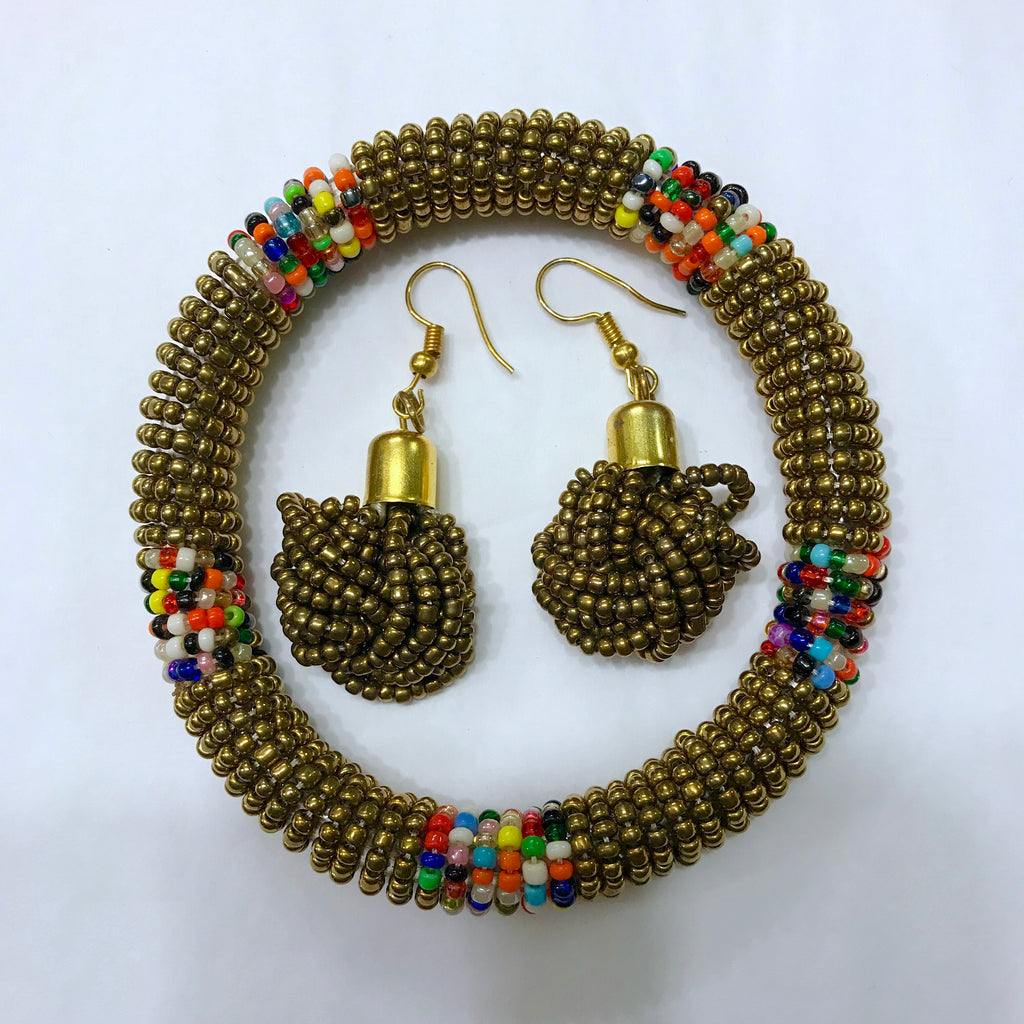Msichana:Set: earrings + bangle