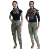 Double sided pants, reversible, 2 in 1 , capsule wardrobe , transitional piece. Ethical luxury