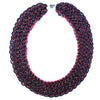 Msichana:Bead collar necklace,Irridiscent